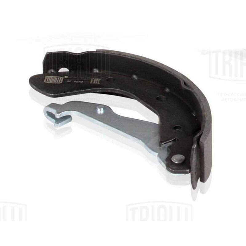 Колодки тормозные для автомобилей Chevrolet Aveo (02-)/Aveo T255 (08-) барабанные 200x36 TRIALLI - фото №11