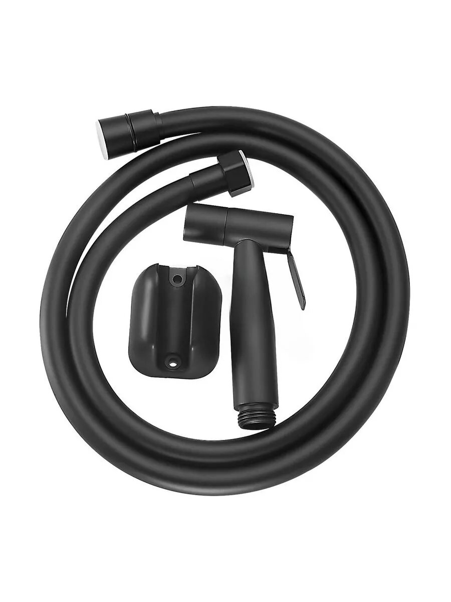 Комплект для гигиенического душа Splenka S460.50, матовый чёрный