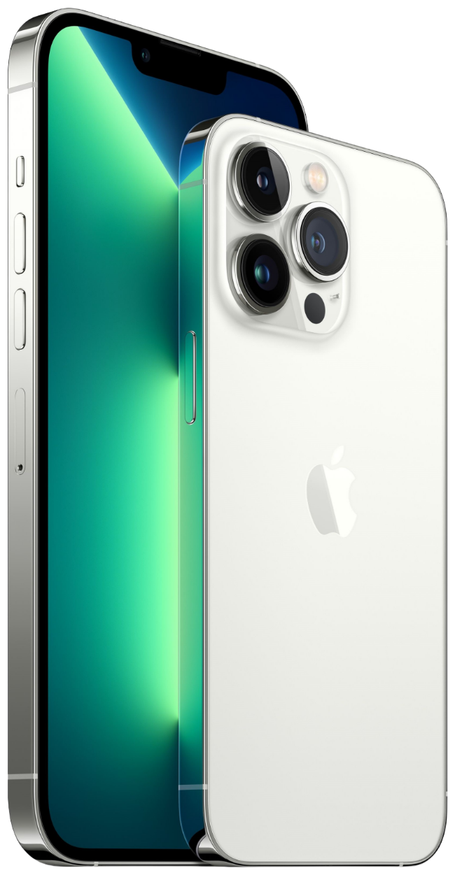 Смартфон Apple iPhone 13 Pro 256 ГБ, NFC, экран 6.1, белый, nano SIM — фото 1
