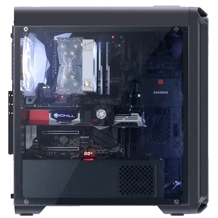 Корпус ATX Miditower Zalman i3 Edge Black — фото 1