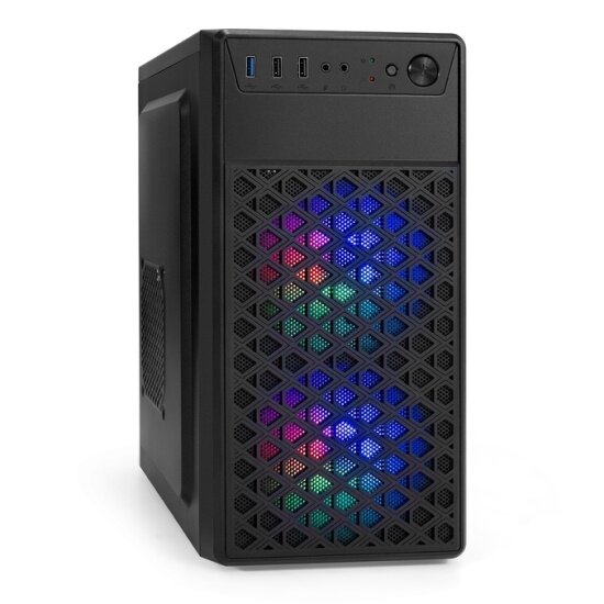 Корпус Exegate mEVO-7803-XP600, черный (EX296983RUS)