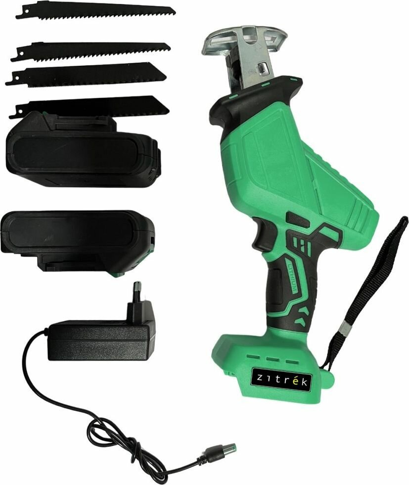 Сабельная пила Zitrek ZKRS20V 250Вт аккум. 3000ход/мин (082-1891)