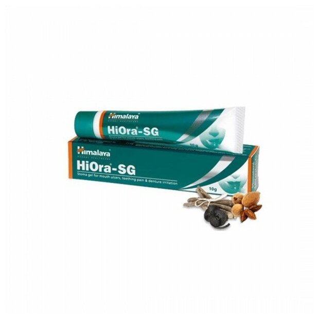 Лекарства От Стоматита Хиора-СГ гель для десен (Hiora-SG), Himalaya, 10г