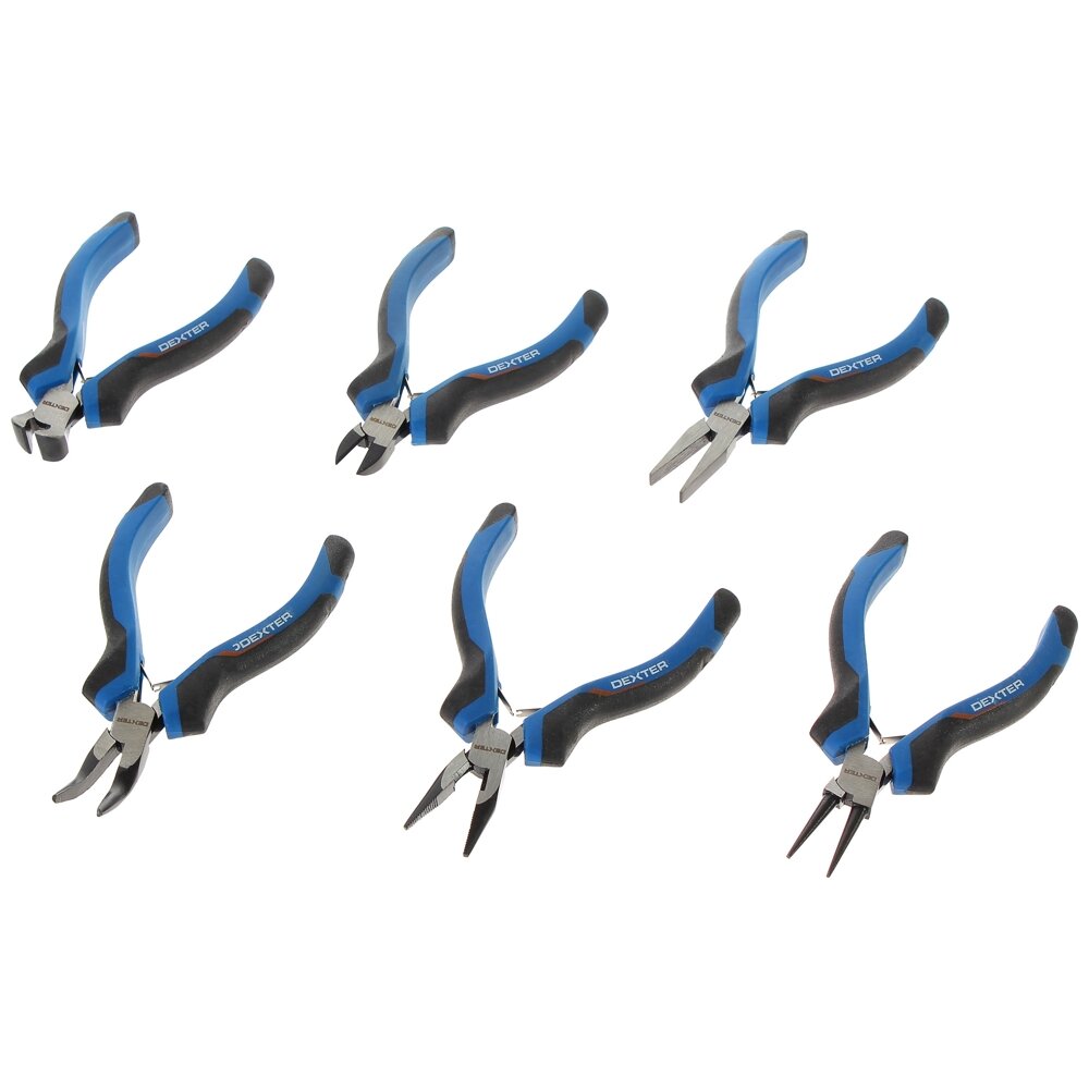 Набор шарнирно-губцевого инструментов Dexter HBN2D34 6 предм.