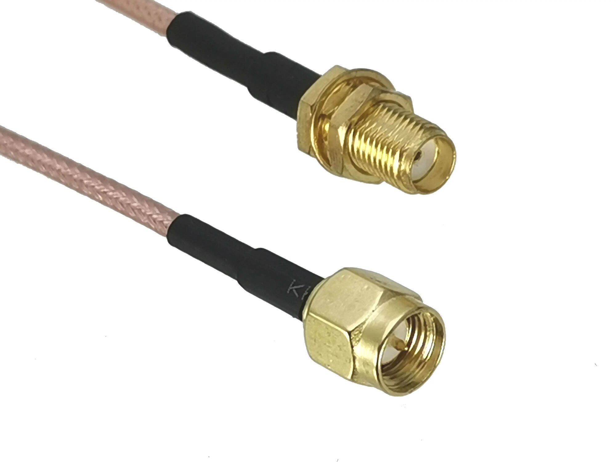 TTVXO RG316/RG174 Кабель SMA-SMA, RG316 SMA M to SMA F, 10FT (3M)