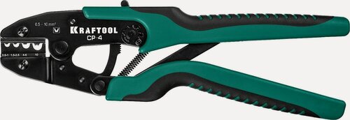 Изображение товара Пресс-клещи KRAFTOOL CP-4 для медных наконечников и гильз, 0.5 - 10 мм2 (45461-4)