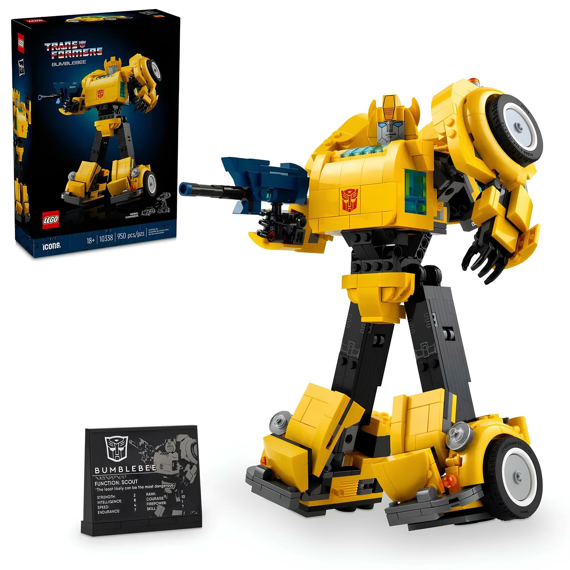 Конструктор LEGO Коллекционные наборы 10338 Бамблби, 950 дет. — фото 1