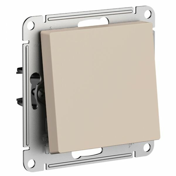 Systeme Electric AtlasDesign Песочный Переключатель перекрестный 1-клавишный, сх.7, 10АХ, механизм, ATN001271