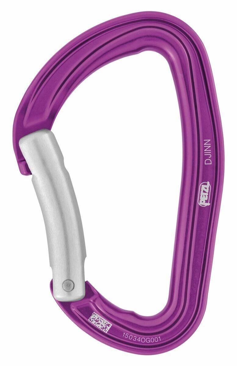 Карабин вспомогательный Petzl DJINN, фиолетовый