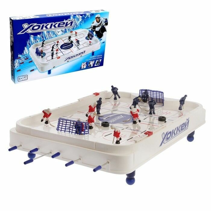 Настольный хоккей КНР объемные игроки, размер игрового поля 70х42 см ZY166115