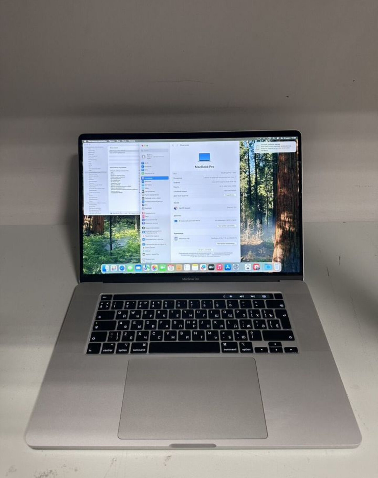 Ноутбук Apple MacBook Pro 16 2019, 3072x1920, Intel Core i7 2.6