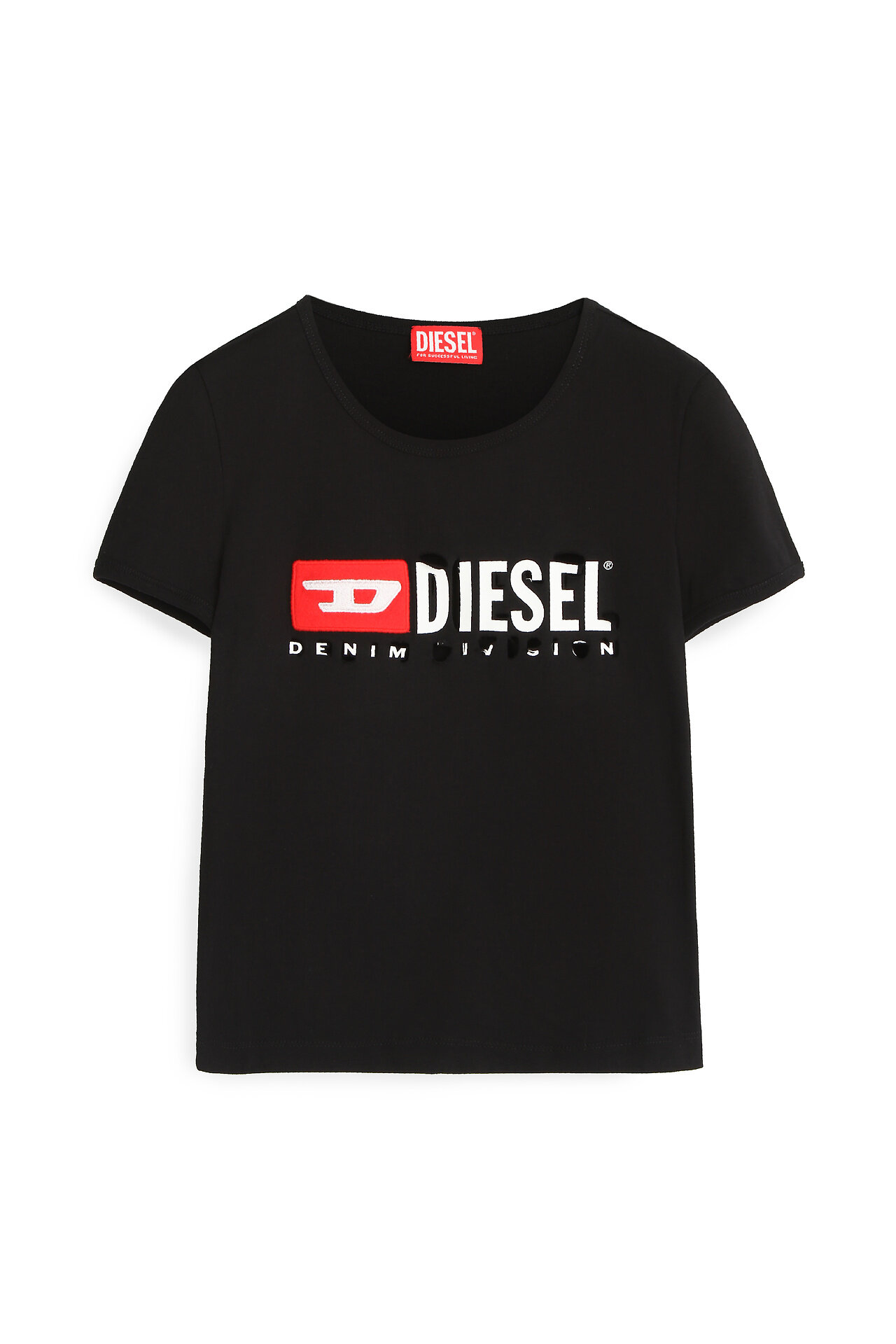 Футболка DIESEL, размер L, черный