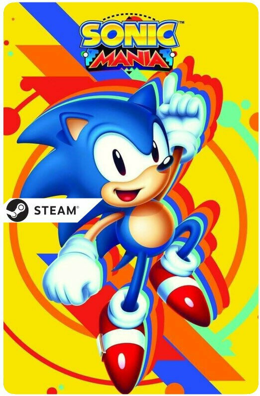 Игра Sonic Mania для PC(ПК), Steam, цифровой ключ