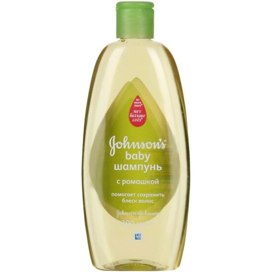 Детский шампунь для волос Johnson s Baby с ромашкой 300 мл