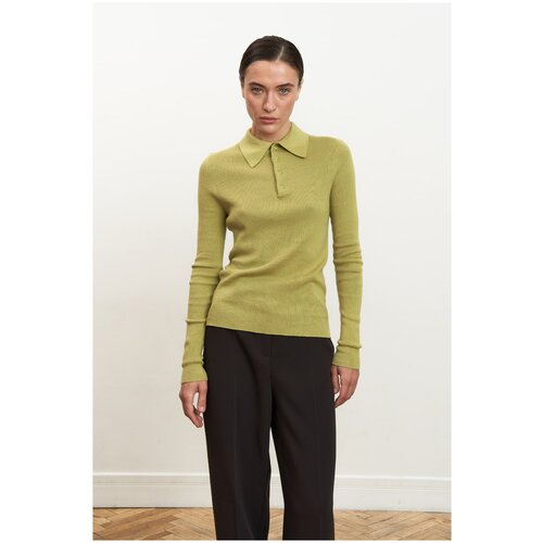 фото Джемпер с воротником-поло 1811 eighteen one one