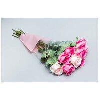 Пакет цветочный Конус 40/50 "To be in love" розовый пыльный 50 шт