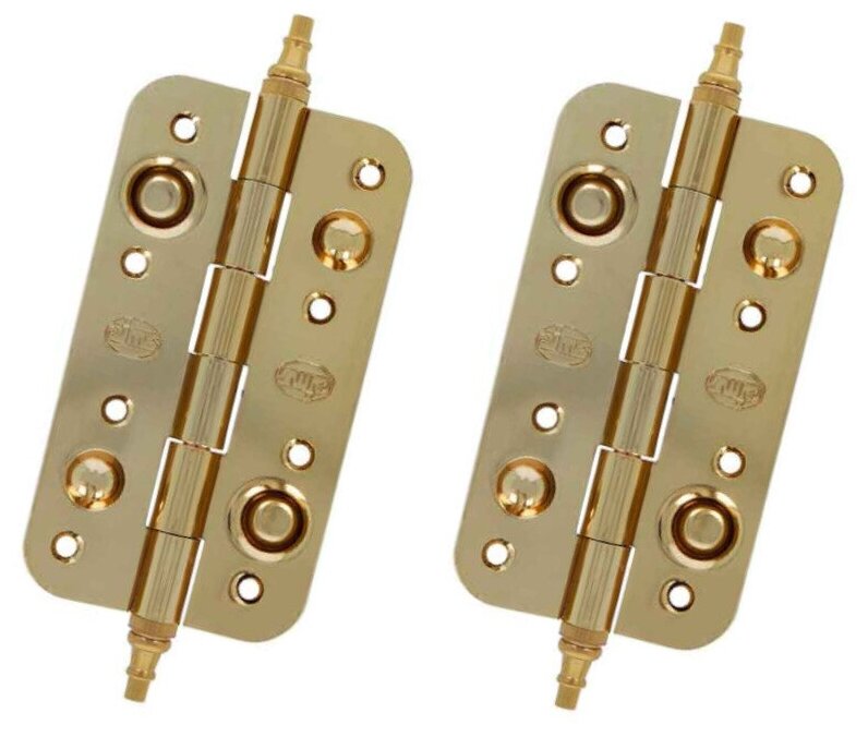 фото Петля позолоченная лакированная универсальная AMIG, Артикул 566-150х80