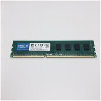 Оперативная память CRUCIAL DDR3 4 ГБ 1600 MHz DIMM PC3-12800U 1x4 ГБ (CT102464BF160Bp.4G) для компьютера