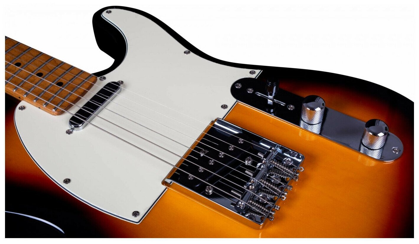 Электрогитара "Telecaster" (S-S) Sunburst JET