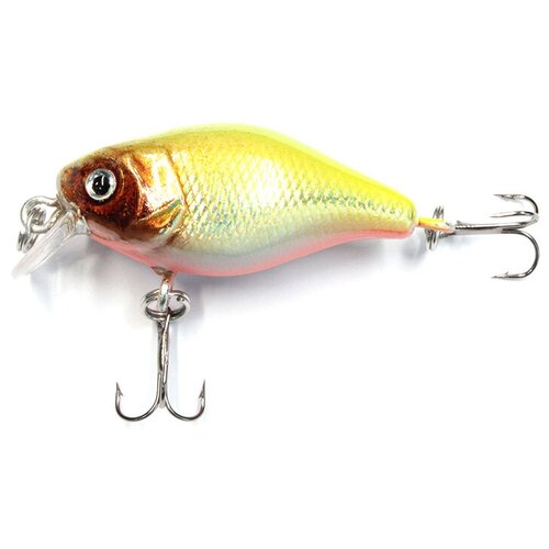 фото Воблер namazu heady crank, l-45мм, 4,3г, кренк, плавающий (0-1,5м), цвет 2/200/