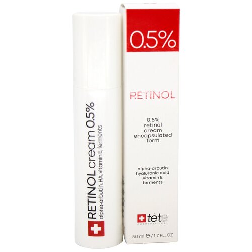 Активный крем с инкапсулированным ретинолом 0,5%, 50 мл/ Retinol Cream 0.5%, Tete (Тете)