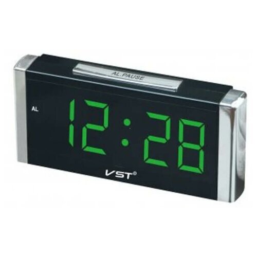 Часы настольные VST 731-2 светло-зеленый