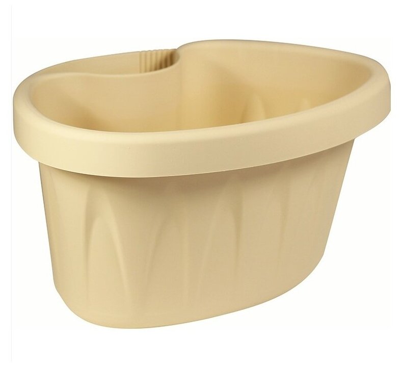 фото Кашпо на водосточную трубу 3,5 л "Алиция", цвет белая глина 4231612