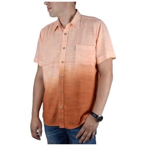 фото Рубашка maestro, размер 58-60/xxl, оранжевый