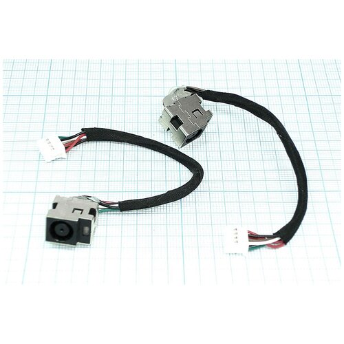 Разъем для ноутбука HP Pavilion G4 G6 (8-pin, для Intel) с кабелем dc jack connector for hp pavilion g4 g4 2000 cq45 tpn l105 tpn q109 1000 1048tx 1000 1118tx 676708 fd1 sd1 td1 yd1 680548 001