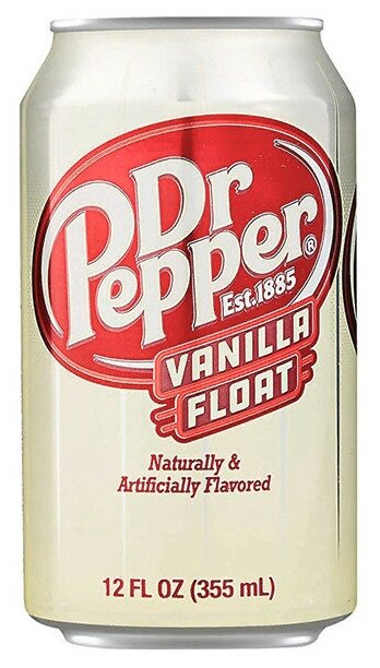 Напиток Dr. Pepper Vanilla Float, 355 мл