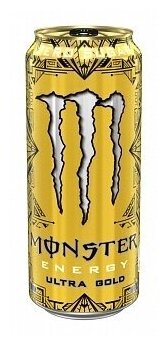 Энергетический напиток Monster Energy Ultra Gold / Монстер Энерджи Ультра Голд 500мл (Европа) - фотография № 2