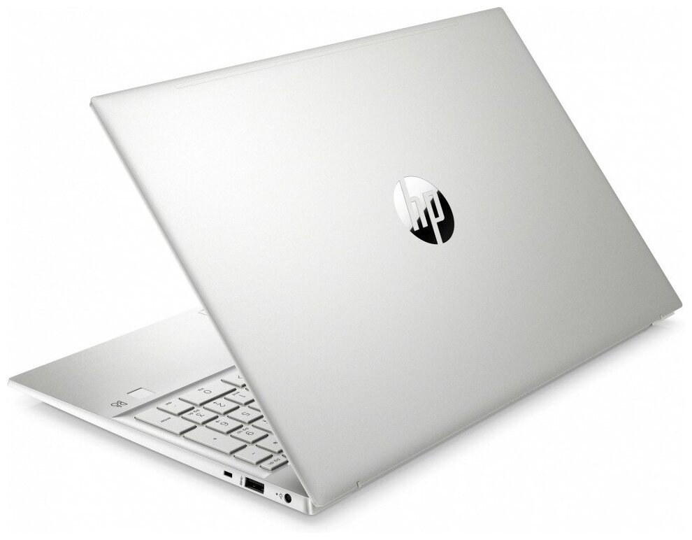 Ноутбук HP Pavilion 15 i5-1135G7 8Gb SSD 512Gb NVIDIA MX350 2Gb 156 FHD SVA Cam 41Втч Win10 Серебристый 15-eg0127ur 4E1C3EA
