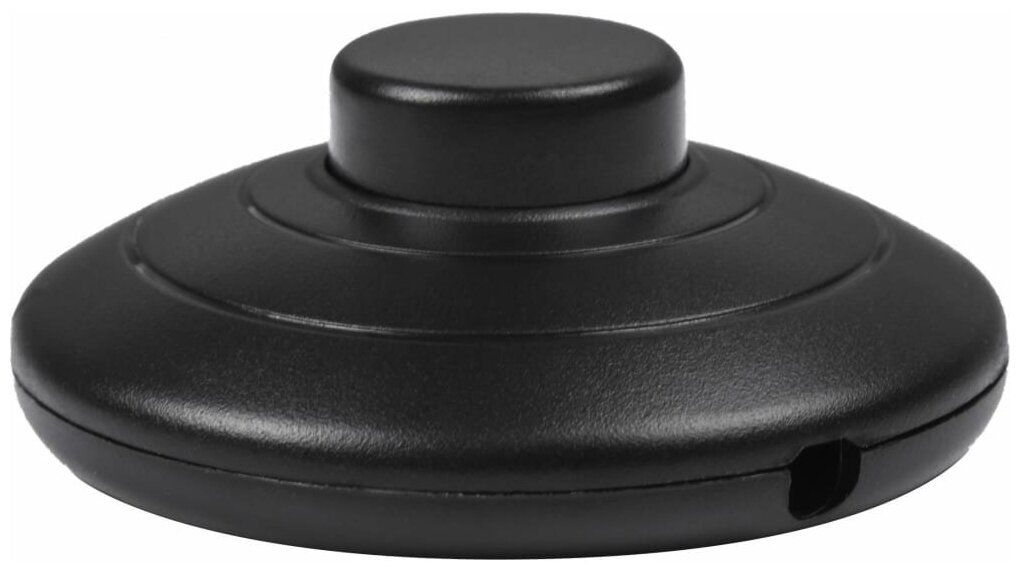 REXANT Выключатель кнопка напольная 250V 2А ON-OFF черная 36-3025