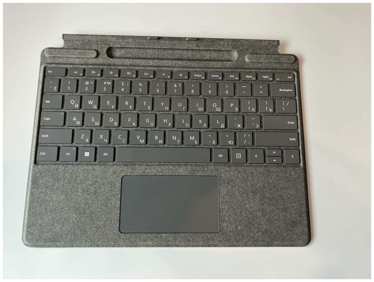 Клавиатура Microsoft Surface Pro 8/Pro X Signature Keyboard Platino (8XA-00061) Англо Русская раскладка