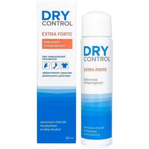 Антиперспирант при повышенной потливости Dry Control Extra forte, для женщин, для мужчин