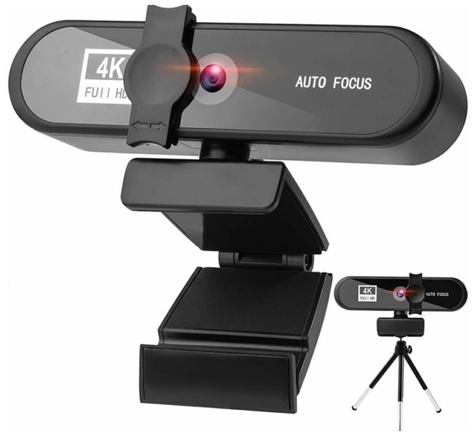 Веб-камера 4K H-55 Full / HD-Потоковая камера с режимом сжатия видео 4K / 3840x2160 HD / 8 Мегапикселя / CMOS