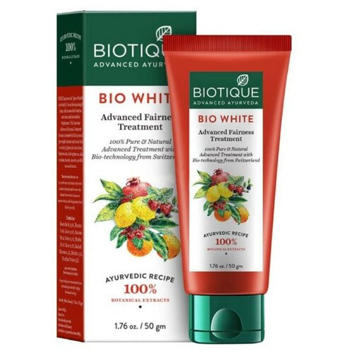 Фруктовая маска для лица против пигментации Биотик (Bio White Biotique), 50 грамм