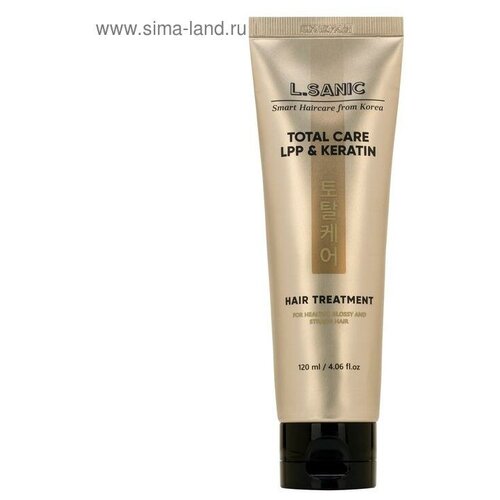 Маска для ухода за волосами с липопротеиновым комплексом и кератином L’Sanic Total Care Lpp & Keratin Hair Treatment