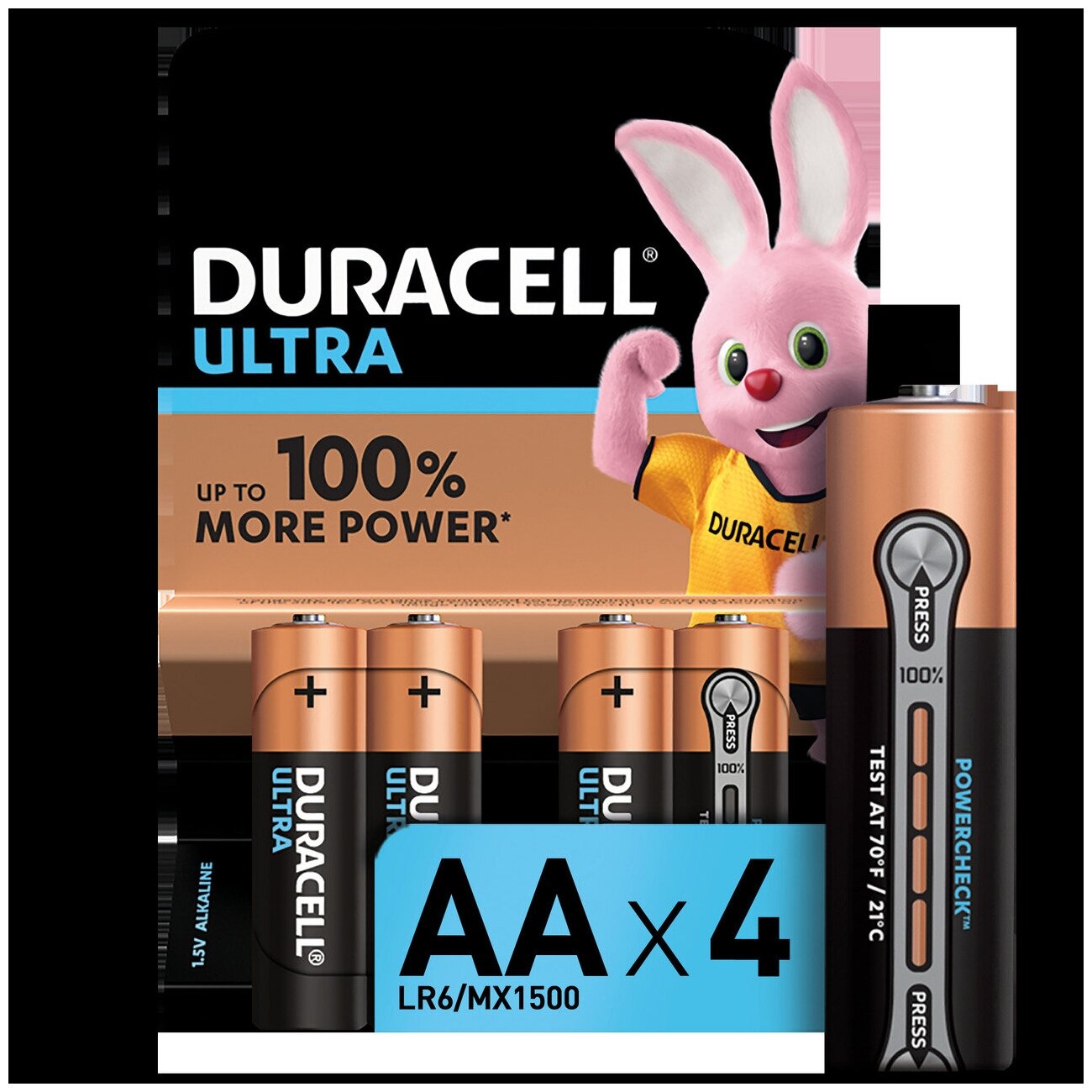 Батарейки Duracell Ultra LR6/AA 4 шт.