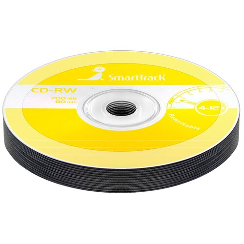 оптимальный вариант имэйлы cd Перезаписываемый диск SmartTrack CD-RW 700Mb 12x bulk, упаковка 10 шт.