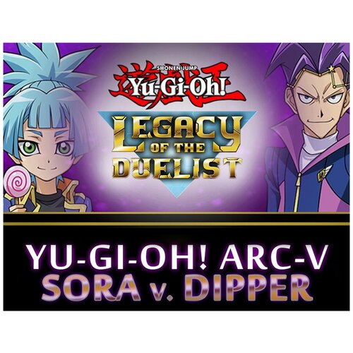 Yu-Gi-Oh! ARC-V: Sora and Dipper yu gi oh diy special production slifer the sky dragon 20ser red broken different painting edition muto game