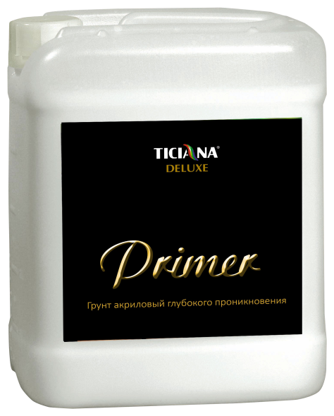 Грунт акриловый глубокого проникновения TICIANA DELUXE PRIMER (Праймер) (Артикул: 4300005304; Фасовка = 3 л)