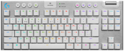 Игровая беспроводная клавиатура Logitech G G915 TKL GL Tactile, white, русская