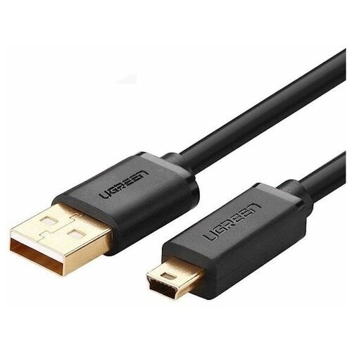 Ugreen 30472 Кабель UGREEN US132 USB - Mini-USB, цвет: черный, 2M