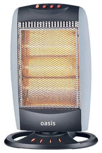 Инфракрасный обогреватель кварцевый Oasis IS-12P (X) (1200 ВТ)