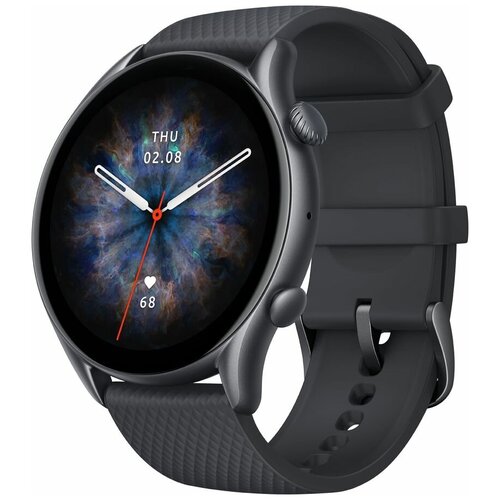 Смарт-часы Amazfit GTR 3 Pro A2040 145 AMOLED черный 1488800₽