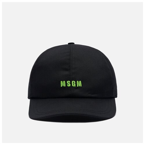 Кепка MSGM Micrologo Colored чёрный, Размер ONE SIZE