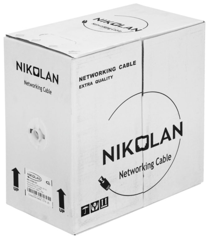 кабель витая пара NIKOLAN FTP Cat 5E NIKOMAX - фото №2