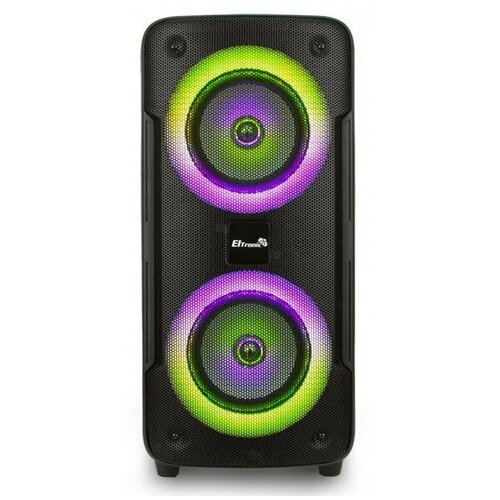 Колонка Bluetooth MP3 FM караоке LED 20-19 DANCE BOX 300 с микрофоном портативная акустика eltronic 20 30 crazy box 100