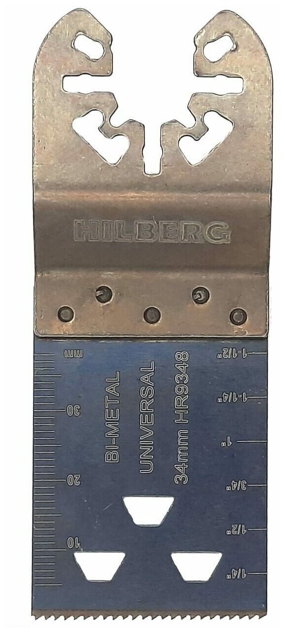 Полотно пильное погружное универсальное Hilberg Bi-M 34*40*18TPI HR9348